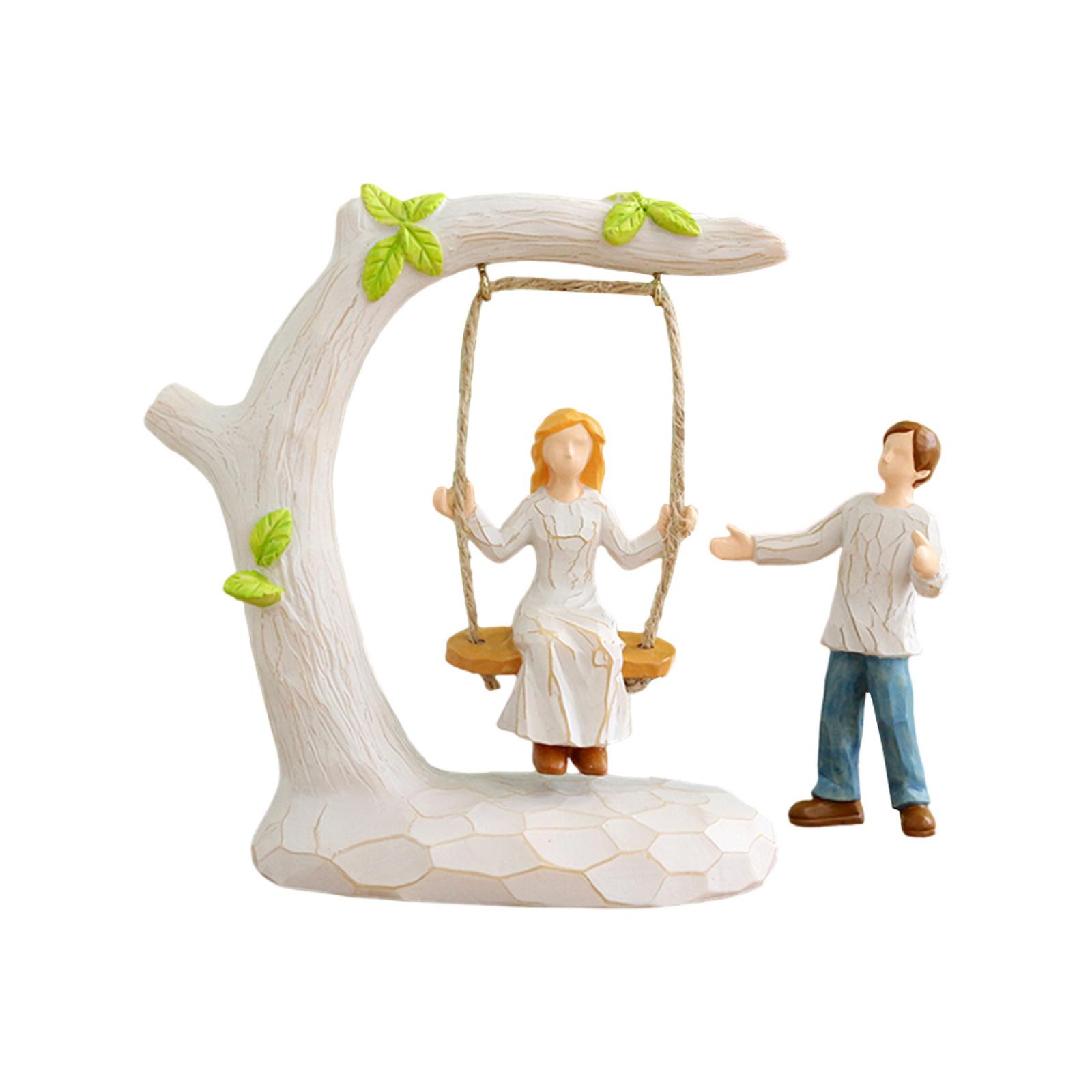 Дом Гостиная Книжная полка Украшение Полимерные фигурки Зеленая пара на качелях День матери День святого Валентина Подарок One Size белый
Дом Гостиная Книжная полка Украшение Полимерные фигурки Зеленая пара на качелях День матери День святого Валентина Подарок One Size белый