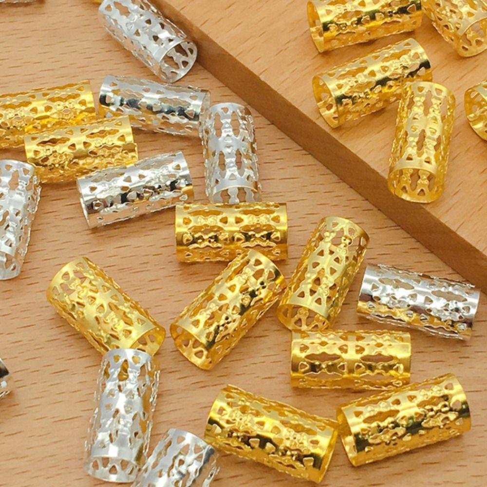 50pcs Hair Braids Metal Hair Rings Jewelry Hair Cuffs Tube Hair Accessories Dreadlock Beads Party
50pcs Hair Braids Metal Hair Rings Jewelry Hair Cuffs Tube Hair Accessories Dreadlock Beads Party