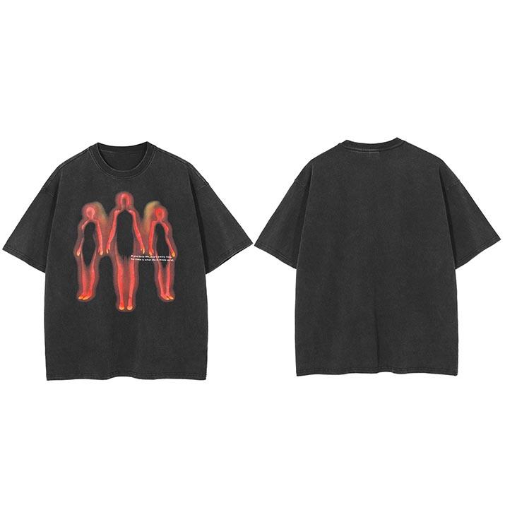 Hip Hop Streetwear Retro Vintage Washed Black TShirt Flaming Body Graphic Shirt Cotton Unisex Tshirt Men Tops Tees Hipster S
Hip Hop Streetwear Retro Vintage Washed Black TShirt Flaming Body Graphic Shirt Cotton Unisex Tshirt Men Tops Tees Hipster S