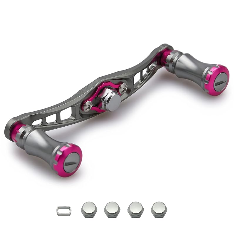 HEIGHTEN 92mm bait reel handle shimano daiwa abu garcia common use bait reel for Chess Series (92mm, Gunmetal (handle)/Gunmetal & pink (knob)) (320)
HEIGHTEN 92mm bait reel handle shimano daiwa abu garcia common use bait reel for Chess Series (92mm, Gunmetal (handle)/Gunmetal & pink (knob)) (320)