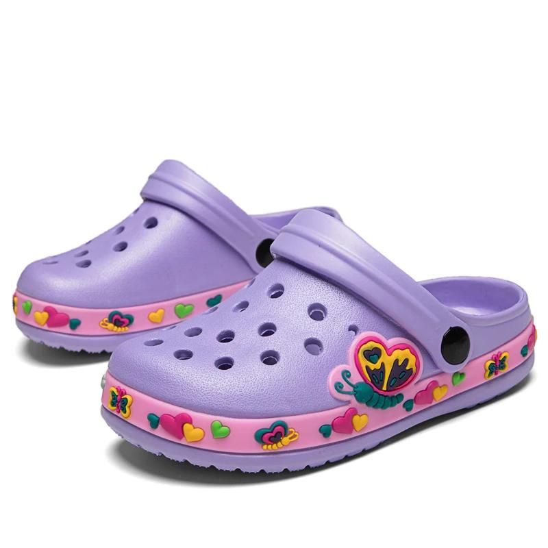 New Fashion Cartoon Sandals for Kids Summer Slippers Boys Girls Casual Garden Shoes Hollow-out Beach Shoes Clogs for Children 33 фіолетовий
New Fashion Cartoon Sandals for Kids Summer Slippers Boys Girls Casual Garden Shoes Hollow-out Beach Shoes Clogs for Children 33 фіолетовий