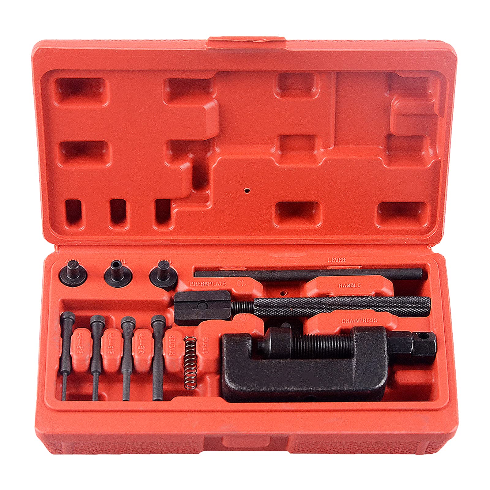 DAYUAN Bike Chain Cutter Motorcycle Drive Chain Cutter 420-630 General Purpose Model Bicycle Motorcycle Maintenance Set Riveting Tool
DAYUAN Bike Chain Cutter Motorcycle Drive Chain Cutter 420-630 General Purpose Model Bicycle Motorcycle Maintenance Set Riveting Tool
