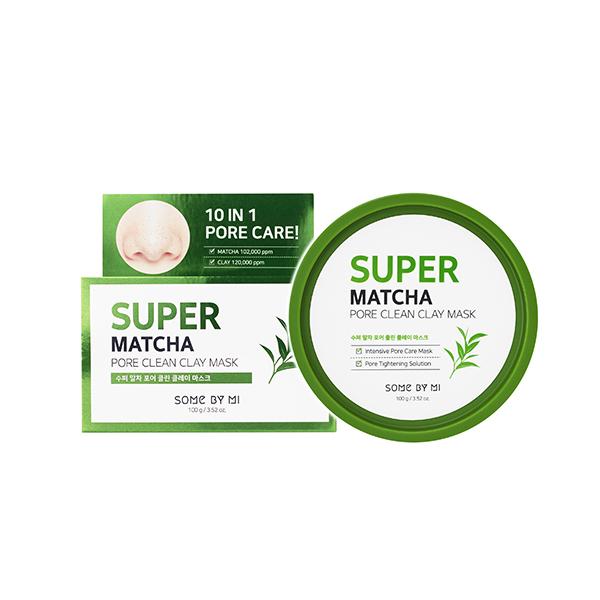SOME BY MI SUPER MATCHA PORE CLEAN CLAY MASK Очищающая глиняная маска для лица с экстрактом чая матч
SOME BY MI SUPER MATCHA PORE CLEAN CLAY MASK Очищающая глиняная маска для лица с экстрактом чая матч