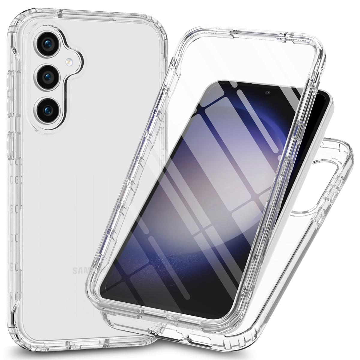 360 Degree Full Coverage Case for Samsung Galaxy S25 Plus S24 Ultra S23 FE A14 A24 A34 A54 A22 A23 A13 A33 A53 5G Funda Transparent Cover + Front Film for Galaxy A53 5G синій
360 Degree Full Coverage Case for Samsung Galaxy S25 Plus S24 Ultra S23 FE A14 A24 A34 A54 A22 A23 A13 A33 A53 5G Funda Transparent Cover + Front Film for Galaxy A53 5G синій