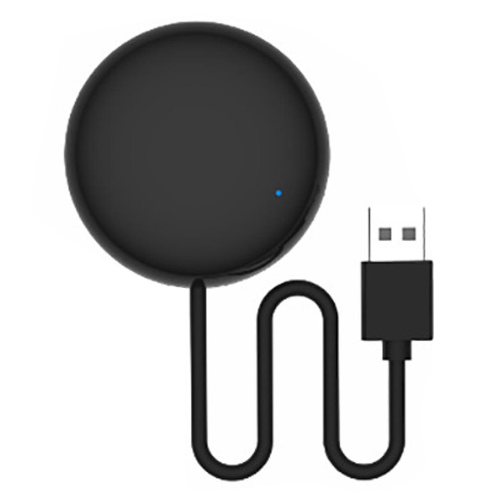 WiFi Smart Universal Remote Control Works with Alexa Google Home Yandex Alice IR Infrared Controller for TV Air Conditioner чорний
WiFi Smart Universal Remote Control Works with Alexa Google Home Yandex Alice IR Infrared Controller for TV Air Conditioner чорний