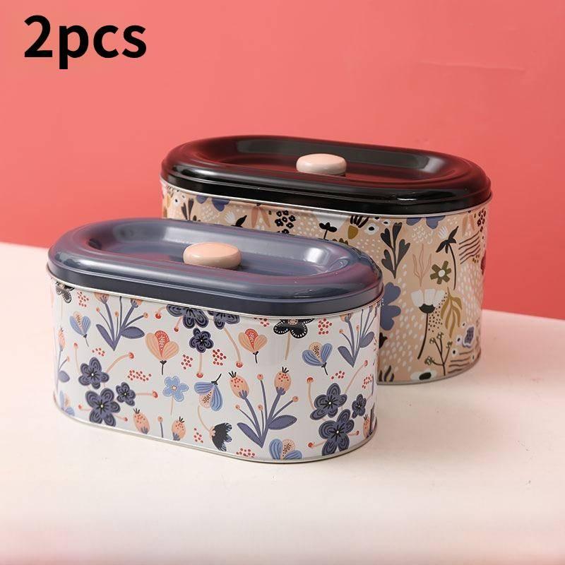 Металлический контейнер для закусок с герметичной крышкой для украшения и организации дома/офиса Garden Set
Металлический контейнер для закусок с герметичной крышкой для украшения и организации дома/офиса Garden Set