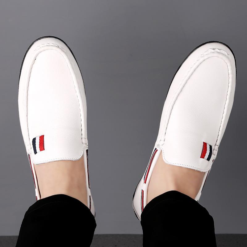Doudou shoes men s casual leather shoes cowhide breathable men s shoes trendy leather shoes 37 білий
Doudou shoes men s casual leather shoes cowhide breathable men s shoes trendy leather shoes 37 білий