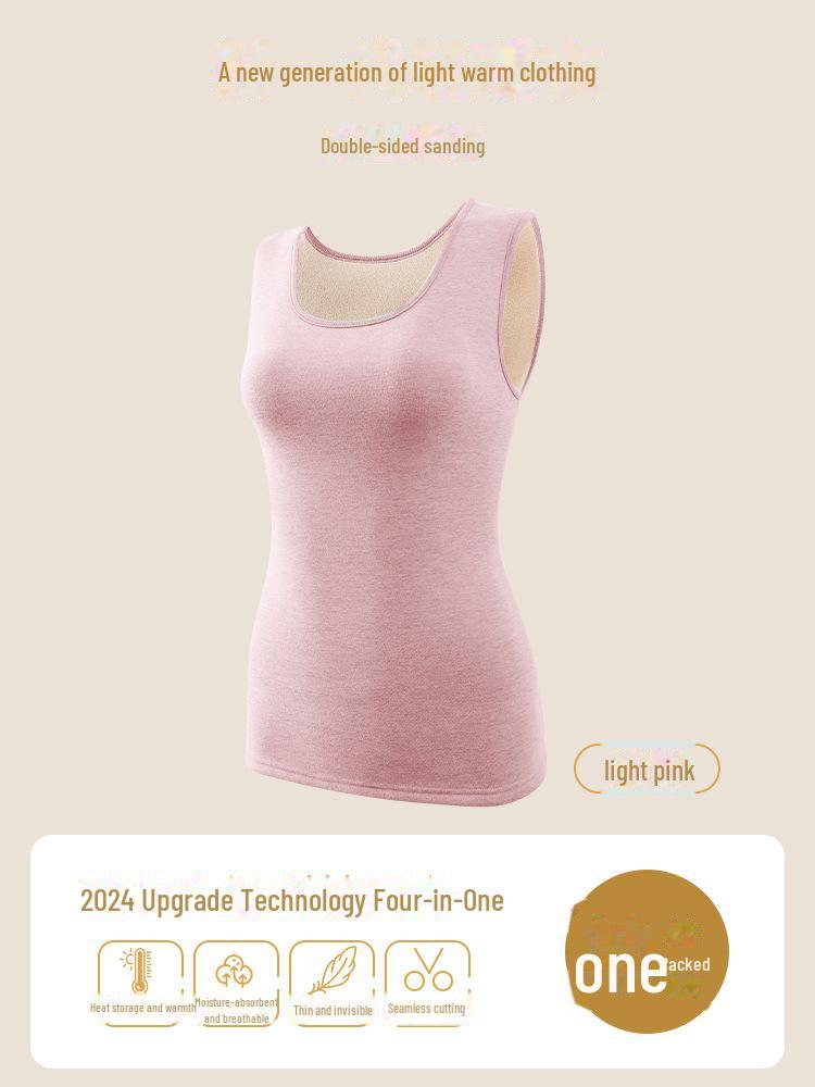 Женский утолщенный жилет из овчины и бархата - без рукавов, теплый, доступны большие размеры Women s, L светло-розовый
Женский утолщенный жилет из овчины и бархата - без рукавов, теплый, доступны большие размеры Women s, L светло-розовый