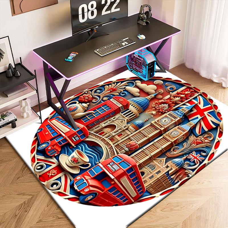 1pc British flag art design Carpet Rug for Living Room Bedroom Home Sofa Decoration,Kids play Non-slip Floor Mat 40x60cm( 15x23in )
1pc British flag art design Carpet Rug for Living Room Bedroom Home Sofa Decoration,Kids play Non-slip Floor Mat 40x60cm( 15x23in )