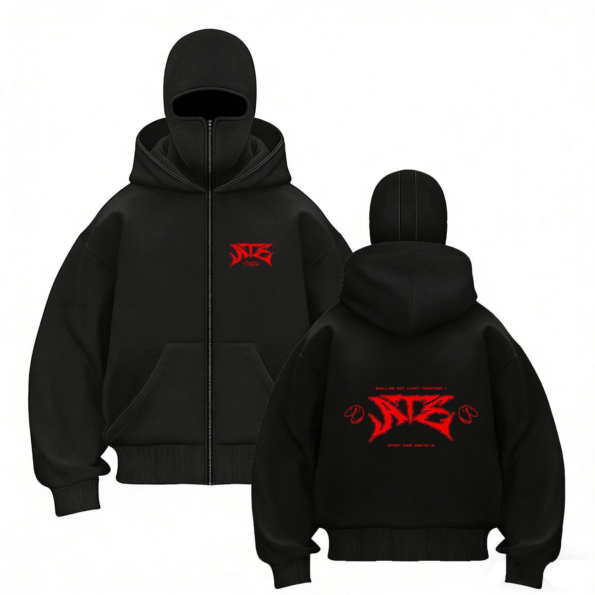 Stray Kids Skz Харадзюку Принт Stray Kids Худі на блискавці з подвійним капюшоном, Худі SKZ з принтом Харадзюку для STAY, Сорочка на блискавці з двома капюшонами для чоловіків та жінок L
Stray Kids Skz Харадзюку Принт Stray Kids Худі на блискавці з подвійним капюшоном, Худі SKZ з принтом Харадзюку для STAY, Сорочка на блискавці з двома капюшонами для чоловіків та жінок L