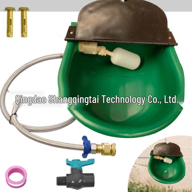 Green Animal Water Bowl for Cattle and Horse - Veterinary Feeder Device
Green Animal Water Bowl for Cattle and Horse - Veterinary Feeder Device