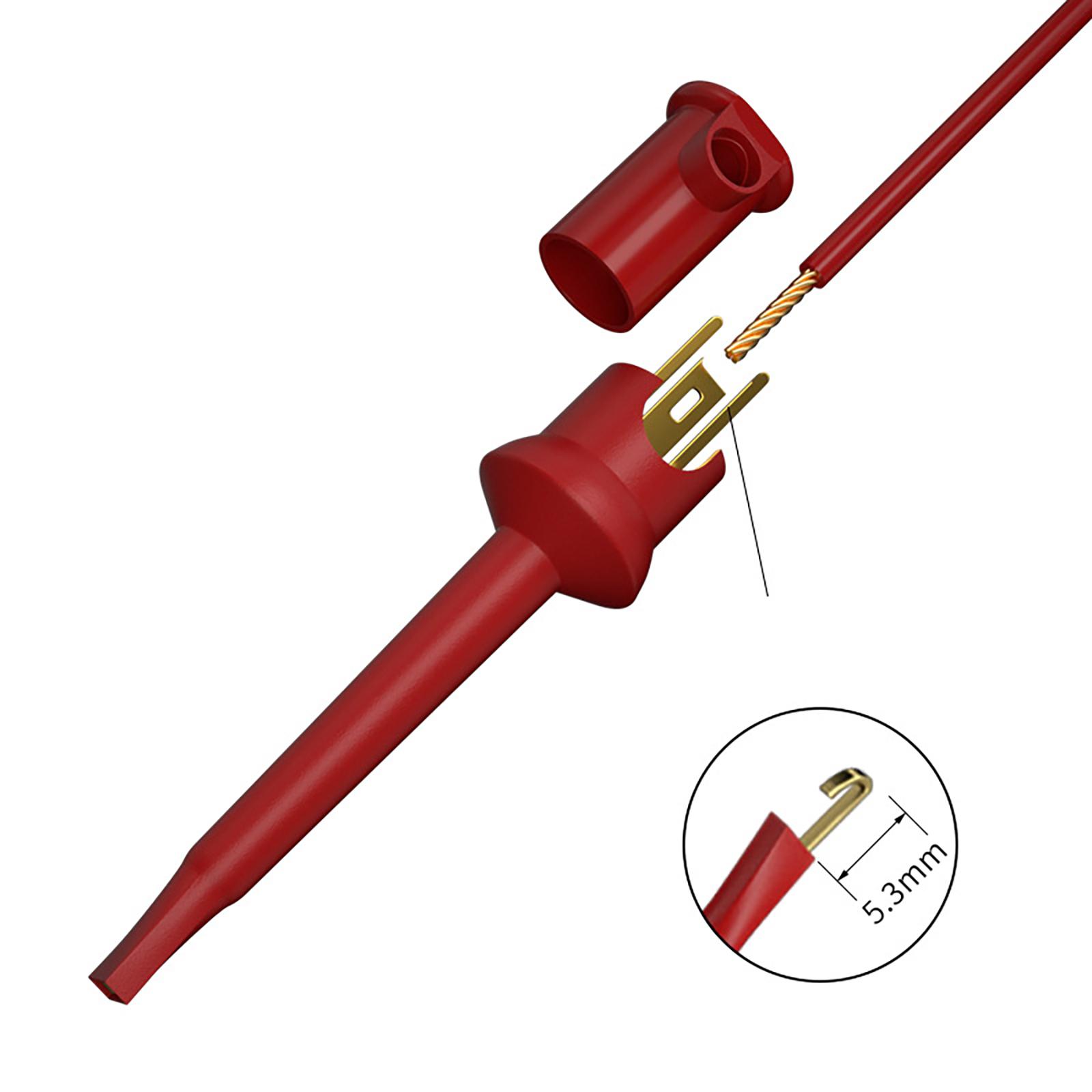 10Pcs Mini Hook Test Clip Copper Test Hook Clips Mini Grabber Test Clips for Multimeter Welding Test Clip Test Lead Kit
10Pcs Mini Hook Test Clip Copper Test Hook Clips Mini Grabber Test Clips for Multimeter Welding Test Clip Test Lead Kit
