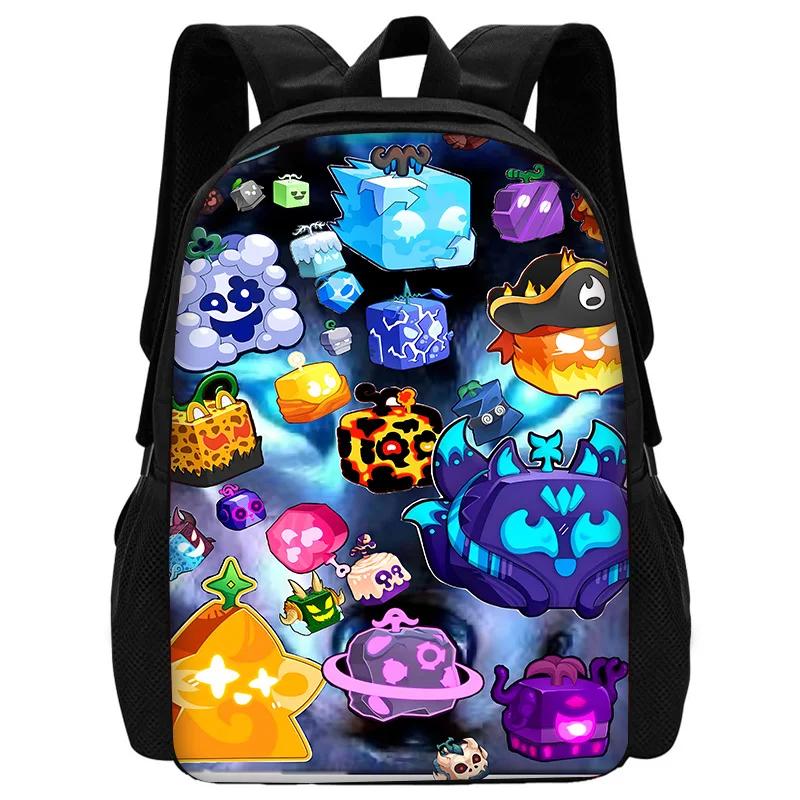 Cartoon Blox Fruits Child School Backpack with Shoulder Bag Pencil Bags School Bags for Boys Girls Best Gift
Cartoon Blox Fruits Child School Backpack with Shoulder Bag Pencil Bags School Bags for Boys Girls Best Gift
