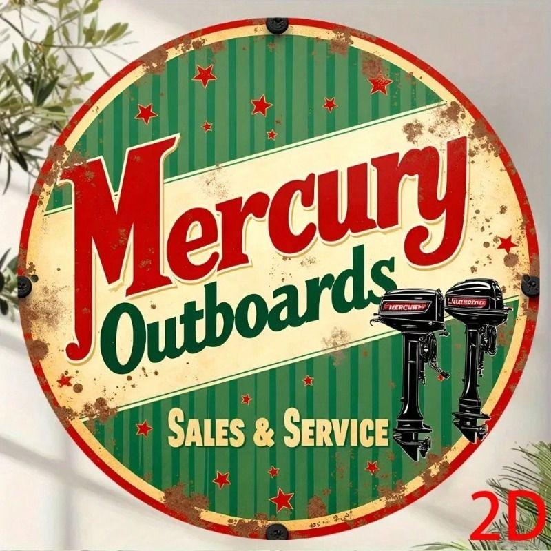Vintage Metal Poster Mercury Boat Engine Black Red Retro Wall Decor
Vintage Metal Poster Mercury Boat Engine Black Red Retro Wall Decor