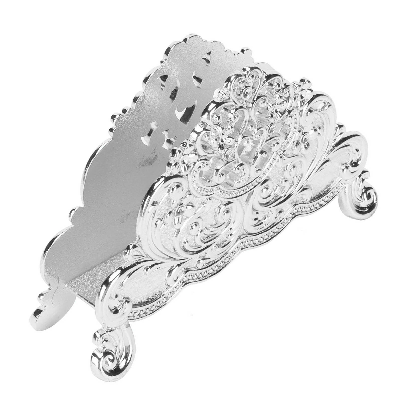 Держатель для салфеток в европейском стиле из металла с ажурным цветочным узором, держатель для салфеток из бумаги, отдельно стоящий серебряный
Держатель для салфеток в европейском стиле из металла с ажурным цветочным узором, держатель для салфеток из бумаги, отдельно стоящий серебряный