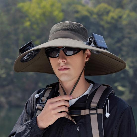 Fan Hat Wide-Brimmed Outdoor Hat with Dual-Power Solar Fan Design 3 Gear Adjustable Speed Hiking Cycling Fishing Hat армія зелений колір
Fan Hat Wide-Brimmed Outdoor Hat with Dual-Power Solar Fan Design 3 Gear Adjustable Speed Hiking Cycling Fishing Hat армія зелений колір