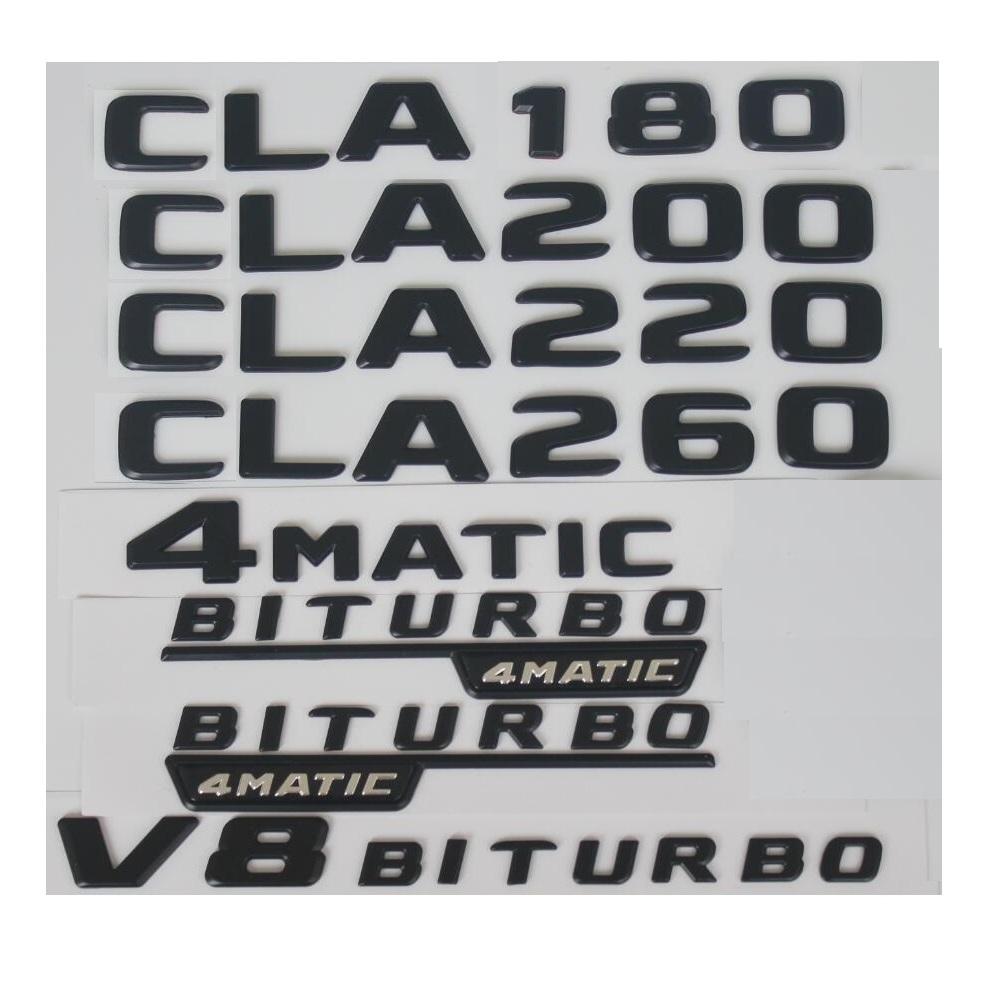 For Mercedes Benz Black C117 X117 CLA180 CLA200 CLA220 CLA230 CLA240 CLA250 CLA260 CLA280 CLA300 4MATIC Symbols Emblems Badges 4MATIC
For Mercedes Benz Black C117 X117 CLA180 CLA200 CLA220 CLA230 CLA240 CLA250 CLA260 CLA280 CLA300 4MATIC Symbols Emblems Badges 4MATIC