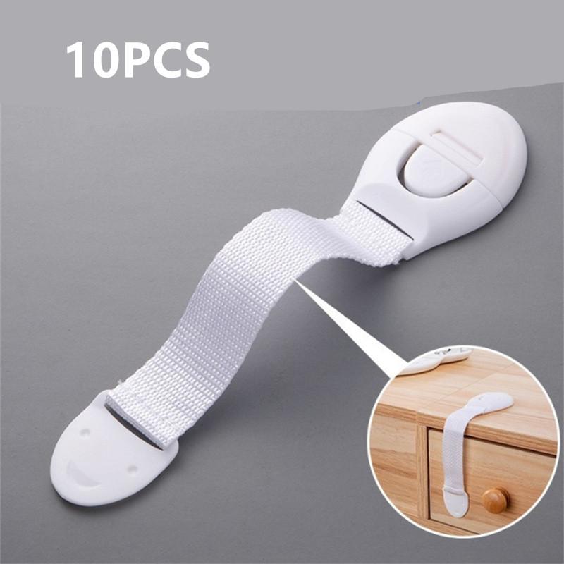 10pcs Kids Safety Door Locks Childproof Cabinet Locks Baby Security Protector for Drawers Doors Cabinets - Bulk Pack
10pcs Kids Safety Door Locks Childproof Cabinet Locks Baby Security Protector for Drawers Doors Cabinets - Bulk Pack