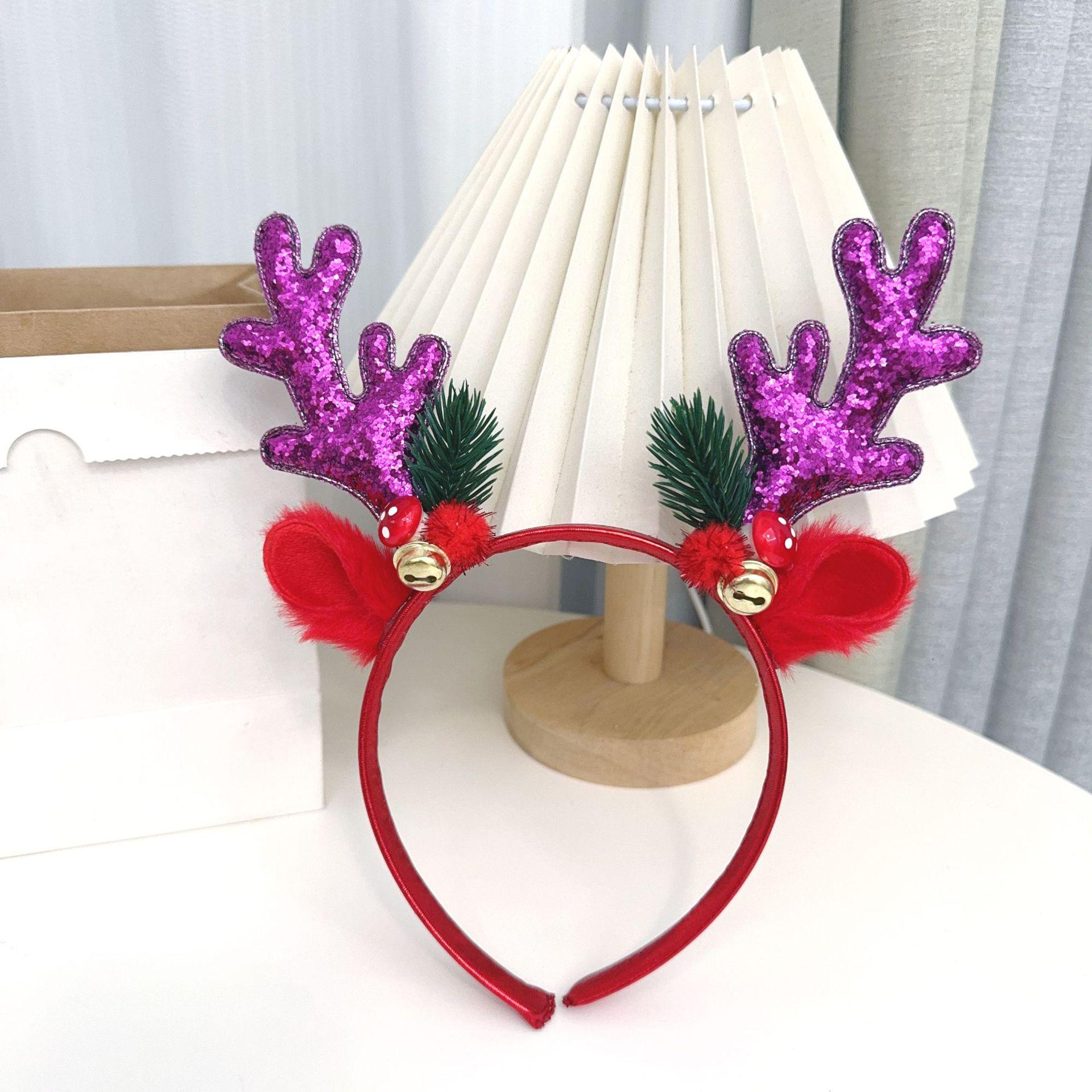 Christmas Antler Headband with Bells and Glitter for Adults & Kids - Festive Hair Accessories for Holiday Parties
Christmas Antler Headband with Bells and Glitter for Adults & Kids - Festive Hair Accessories for Holiday Parties