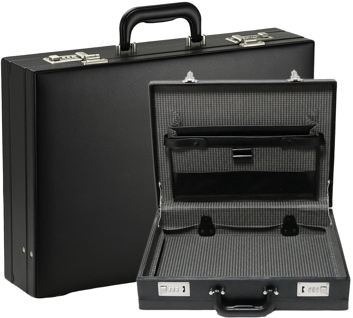 Black Attaché Case Compatible with A3 Business Bag Handbag Leather Hard Key Dial Lock Business PC Storage Computer Lightweight Men s Slim Large
Black Attaché Case Compatible with A3 Business Bag Handbag Leather Hard Key Dial Lock Business PC Storage Computer Lightweight Men s Slim Large