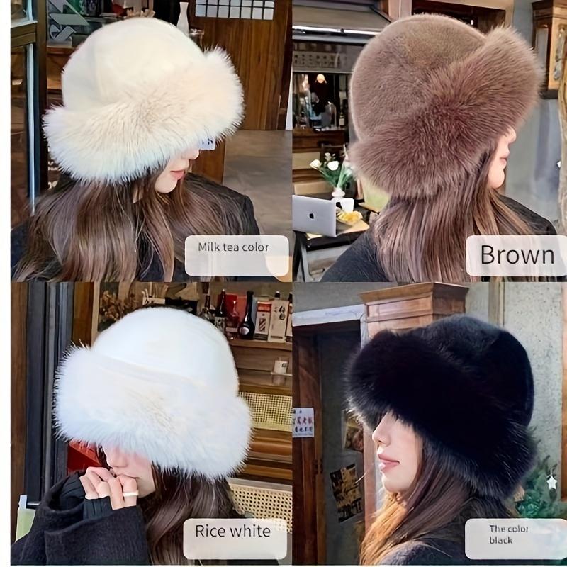 Ladies luxury faux fur winter hat - thick, fluffy, warm with earmuffs, lightweight, machine washable
Ladies luxury faux fur winter hat - thick, fluffy, warm with earmuffs, lightweight, machine washable