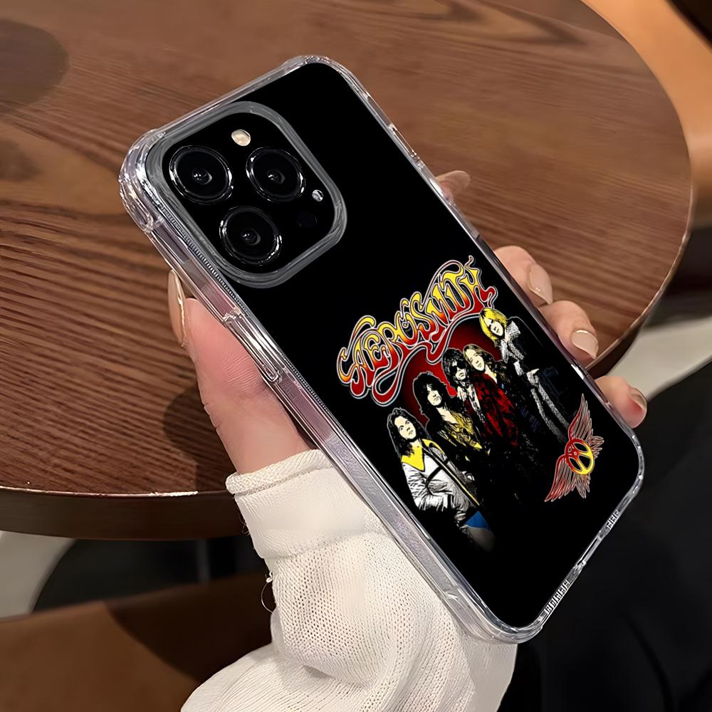 Punk Aerosmith Rock Cool Phone Case For IPhone 17 Pro Max 16 15 14 Pro Max 13 11 Xs Xr 8 7Plus Transparent Cover iPhone 16 Pro
Punk Aerosmith Rock Cool Phone Case For IPhone 17 Pro Max 16 15 14 Pro Max 13 11 Xs Xr 8 7Plus Transparent Cover iPhone 16 Pro