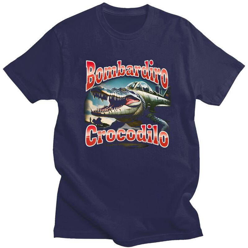 Italian Brainrot Bombardiro Crocodilo T Shirt Men Women Short Sleeves Awesome Clothing Streetwear Summer 100 Cotton Tee Tops 4XL
Italian Brainrot Bombardiro Crocodilo T Shirt Men Women Short Sleeves Awesome Clothing Streetwear Summer 100 Cotton Tee Tops 4XL