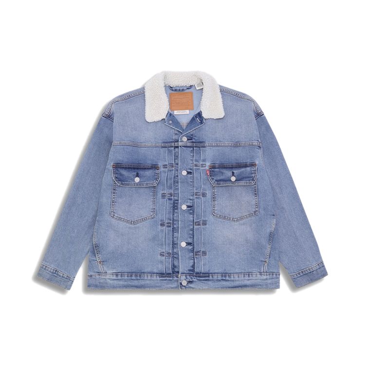 Levis Winter Warm Series Faux Shearling воротник с длинным рукавом куртка мужская куртка Floral-Blue 85242-0009
Levis Winter Warm Series Faux Shearling воротник с длинным рукавом куртка мужская куртка Floral-Blue 85242-0009