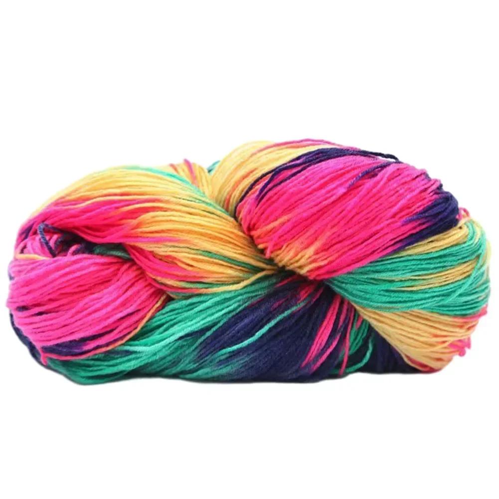 Easy To Use Diy Handmade Acrylic Yarn Baby Sweater Crochet Yarn Durability Rainbow Segment Scarf Package Content
Easy To Use Diy Handmade Acrylic Yarn Baby Sweater Crochet Yarn Durability Rainbow Segment Scarf Package Content