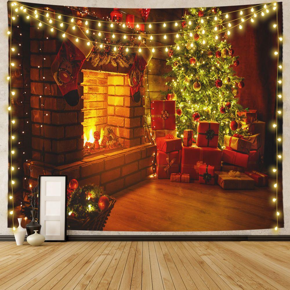 Зимнее утро Олень Рождественская елка Настенный гобелен Рождественская настенная подвесная елка Настенная подвесная елка Великолепная рождественская елка Камин Подарки 150*200cm
Зимнее утро Олень Рождественская елка Настенный гобелен Рождественская настенная подвесная елка Настенная подвесная елка Великолепная рождественская елка Камин Подарки 150*200cm