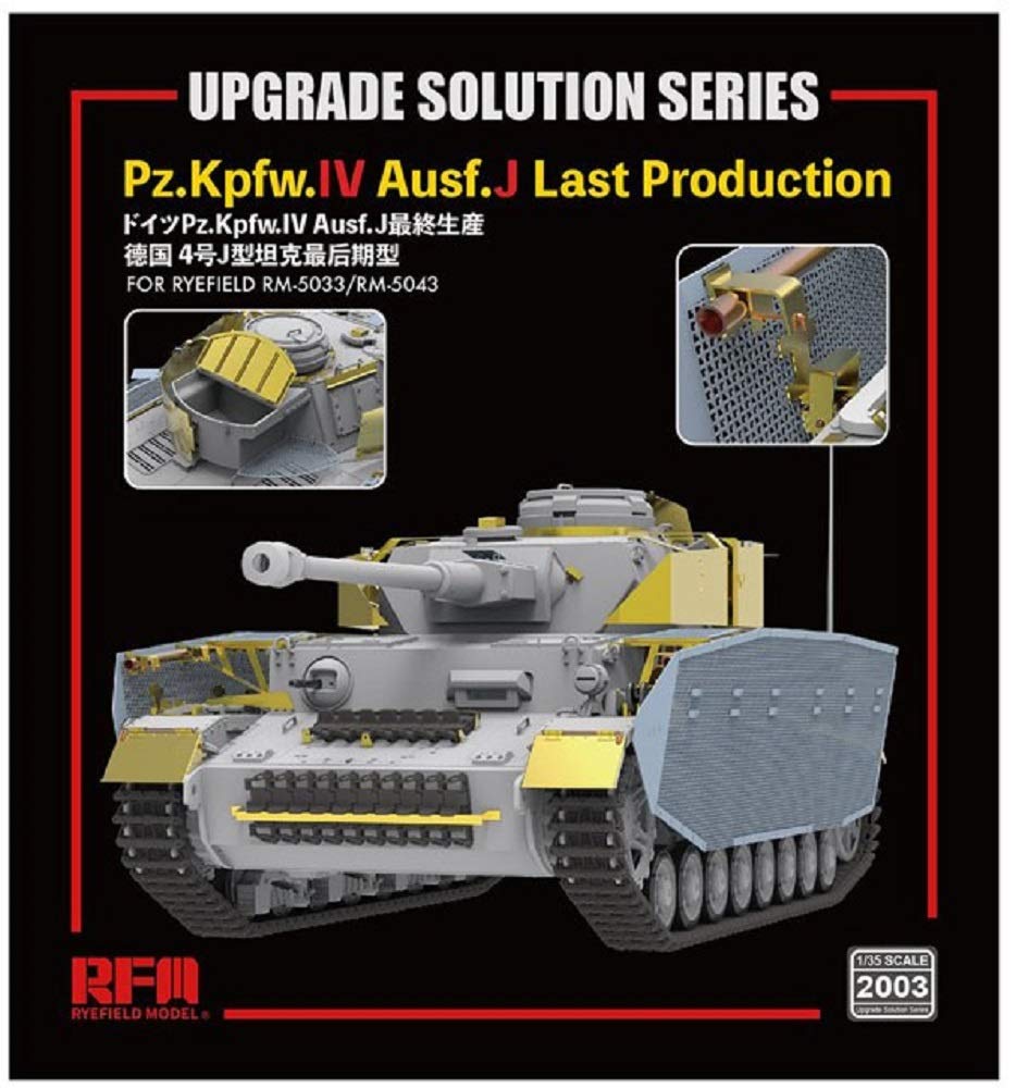 Ryefield Models Немецкий танк IV Тип J Поздняя модель Набор деталей для модернизации RFM5033 Пластиковые детали для модели RFM2003 1/35 (для & RFM5043)
Ryefield Models Немецкий танк IV Тип J Поздняя модель Набор деталей для модернизации RFM5033 Пластиковые детали для модели RFM2003 1/35 (для & RFM5043)