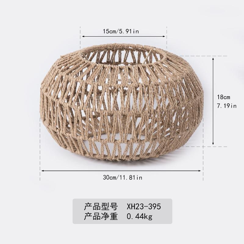 Hand-woven lampshade Chinese-style wabi wind B & B restaurant Hot pot shop Coffee shop Creative lamps Lighting wholesale
Hand-woven lampshade Chinese-style wabi wind B & B restaurant Hot pot shop Coffee shop Creative lamps Lighting wholesale