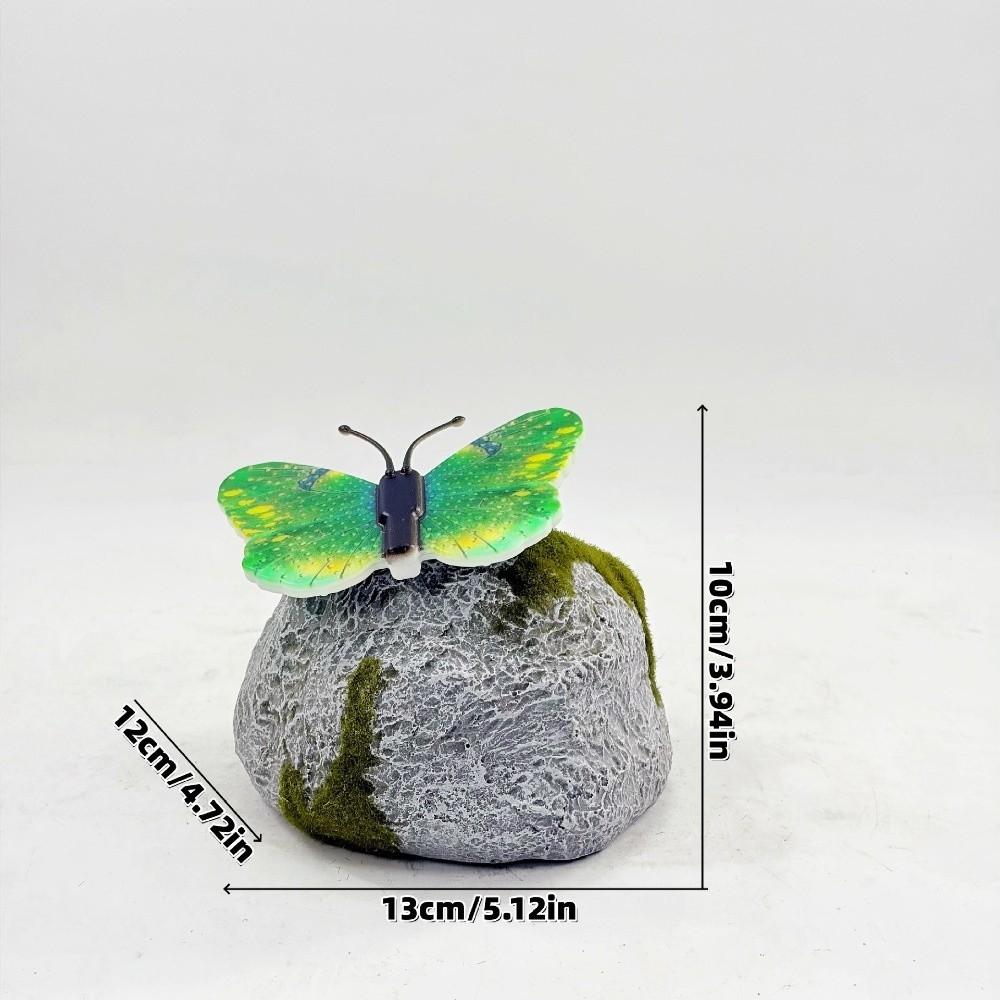 LED Light Solar Butterfly Stone Lamp Simulation Stone Decorative Yard Lamp Lawn Pathway зелений
LED Light Solar Butterfly Stone Lamp Simulation Stone Decorative Yard Lamp Lawn Pathway зелений