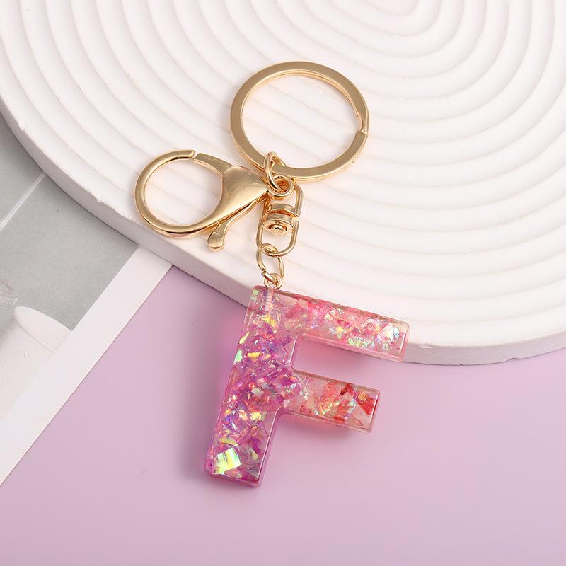 Ab Glue Fuchsia Gradual Change Letter Keychain Pendant Pendant Japanese And Korean Style Popular Versatile Keychain Jewelry
Ab Glue Fuchsia Gradual Change Letter Keychain Pendant Pendant Japanese And Korean Style Popular Versatile Keychain Jewelry