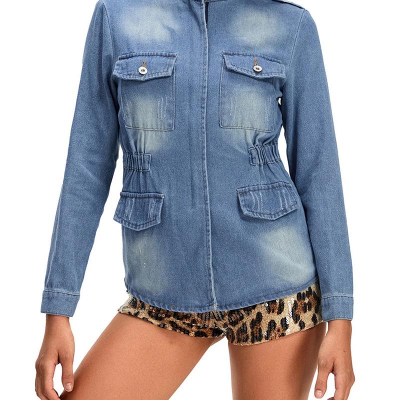 2025 Women s Plus Size Turn-up Denim Jacket with Zipper and Long Sleeves 0XL
2025 Women s Plus Size Turn-up Denim Jacket with Zipper and Long Sleeves 0XL