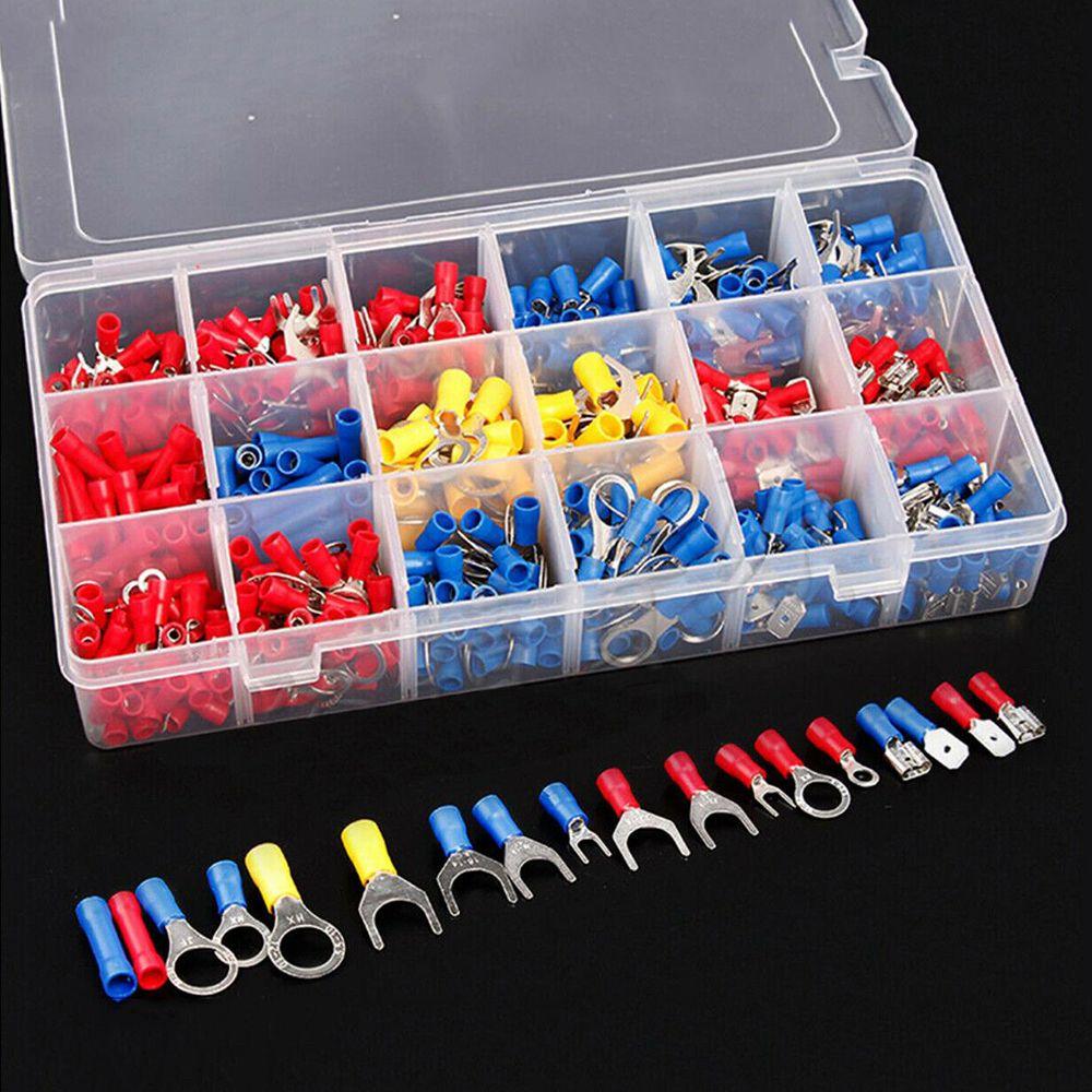 Electrical Wire Adapter Crimp Terminal Binding Post Connector Kit Copper Crimp Connector 280pcs
Electrical Wire Adapter Crimp Terminal Binding Post Connector Kit Copper Crimp Connector 280pcs