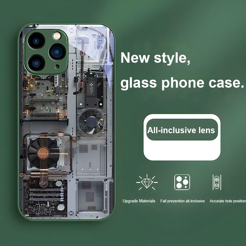 Gray motherboard fan Purple For Iphone 16 Plus 15 14 13 12 Mini 11 Pro Max X XS XR 7 8 Plus 2022 Tempered Glass Phone Case For iPhone 16 Promax
Gray motherboard fan Purple For Iphone 16 Plus 15 14 13 12 Mini 11 Pro Max X XS XR 7 8 Plus 2022 Tempered Glass Phone Case For iPhone 16 Promax