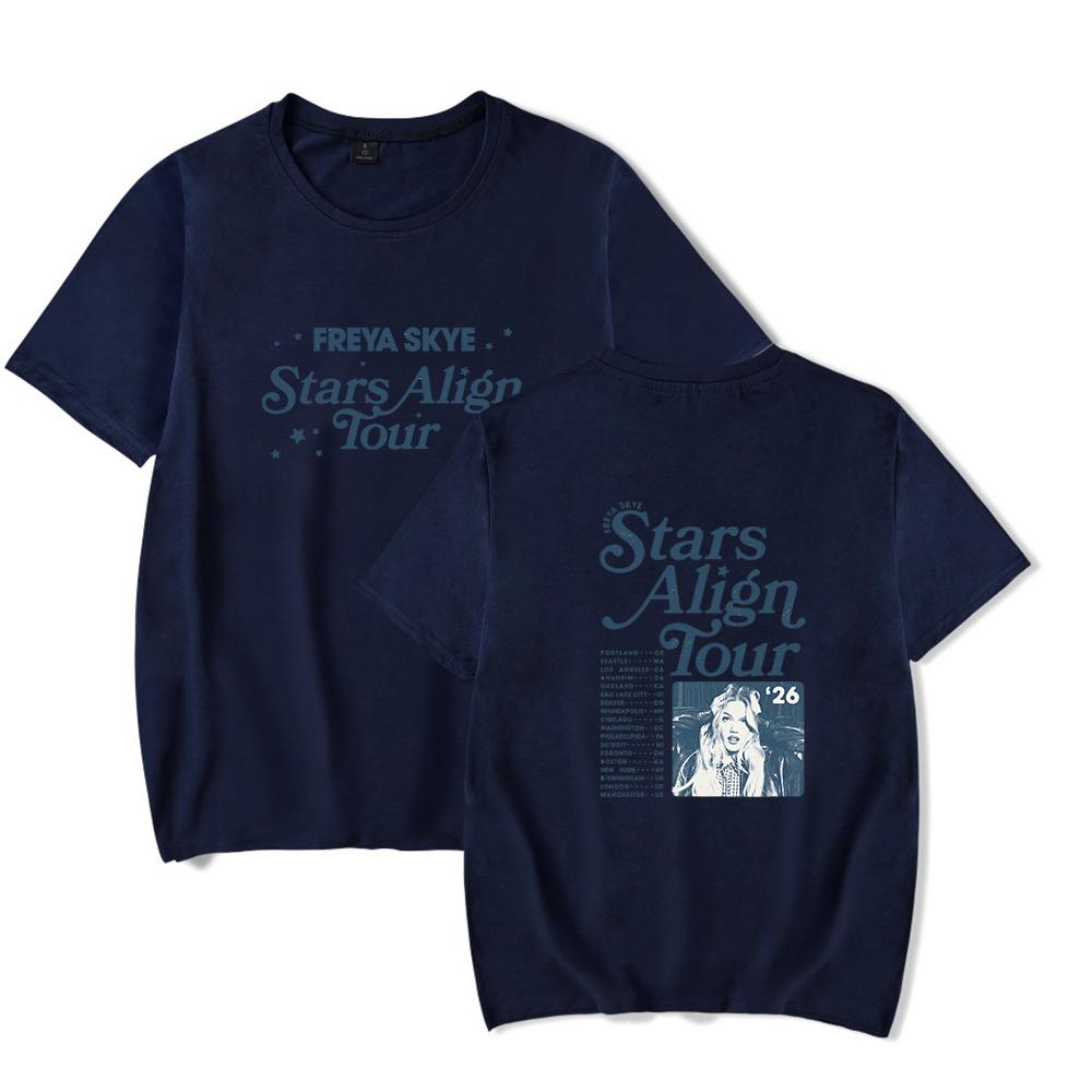 Freya Skye Stars Align TOUR 2026 Merch Tshirt Cool Print Tops for Unisex and Women Streetwear L
Freya Skye Stars Align TOUR 2026 Merch Tshirt Cool Print Tops for Unisex and Women Streetwear L