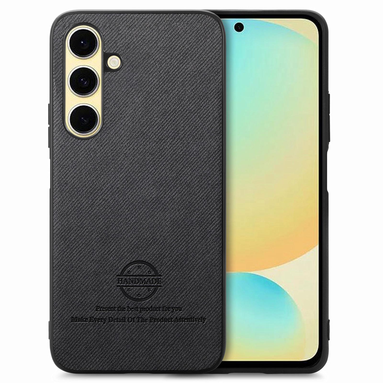 Чехол для Samsung Galaxy S24 FE Текстура ткани Кожа+ПК+ТПУ Противоударный Чехол для Телефона G
Чехол для Samsung Galaxy S24 FE Текстура ткани Кожа+ПК+ТПУ Противоударный Чехол для Телефона G