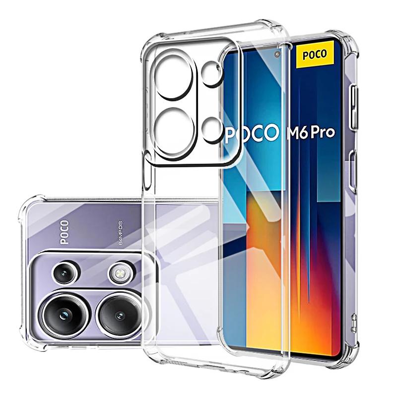 Прозрачный чехол для телефона Xiaomi Poco M6 Pro 4G Задняя крышка на Pocco Poko Poxo X6 Pro 5G M6pro 4g C65 Защитная оболочка камеры Poco M6 Pro 4G
Прозрачный чехол для телефона Xiaomi Poco M6 Pro 4G Задняя крышка на Pocco Poko Poxo X6 Pro 5G M6pro 4g C65 Защитная оболочка камеры Poco M6 Pro 4G