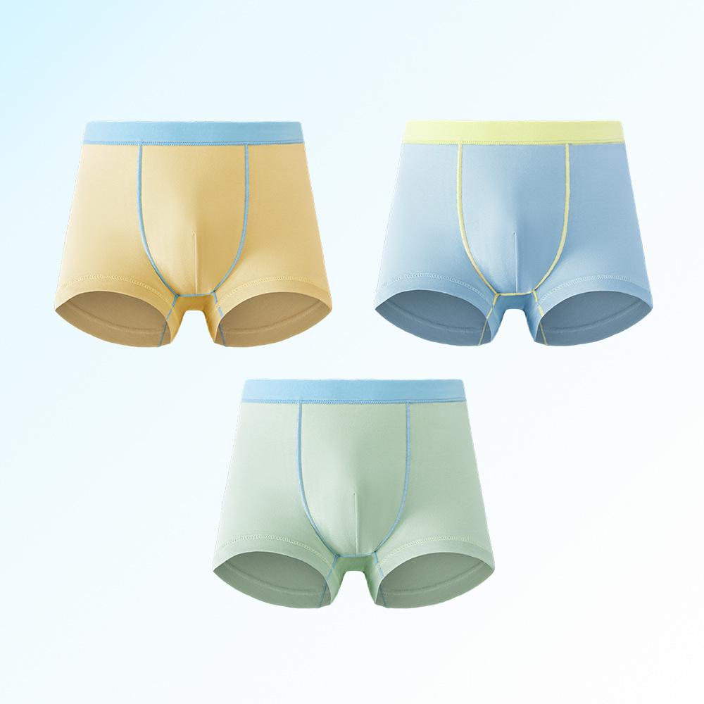Boys Class A Bamboo Fiber Antibacterial Boxer Briefs - No-Wedgie Underwear for Elementary Students 130 cm
Boys Class A Bamboo Fiber Antibacterial Boxer Briefs - No-Wedgie Underwear for Elementary Students 130 cm