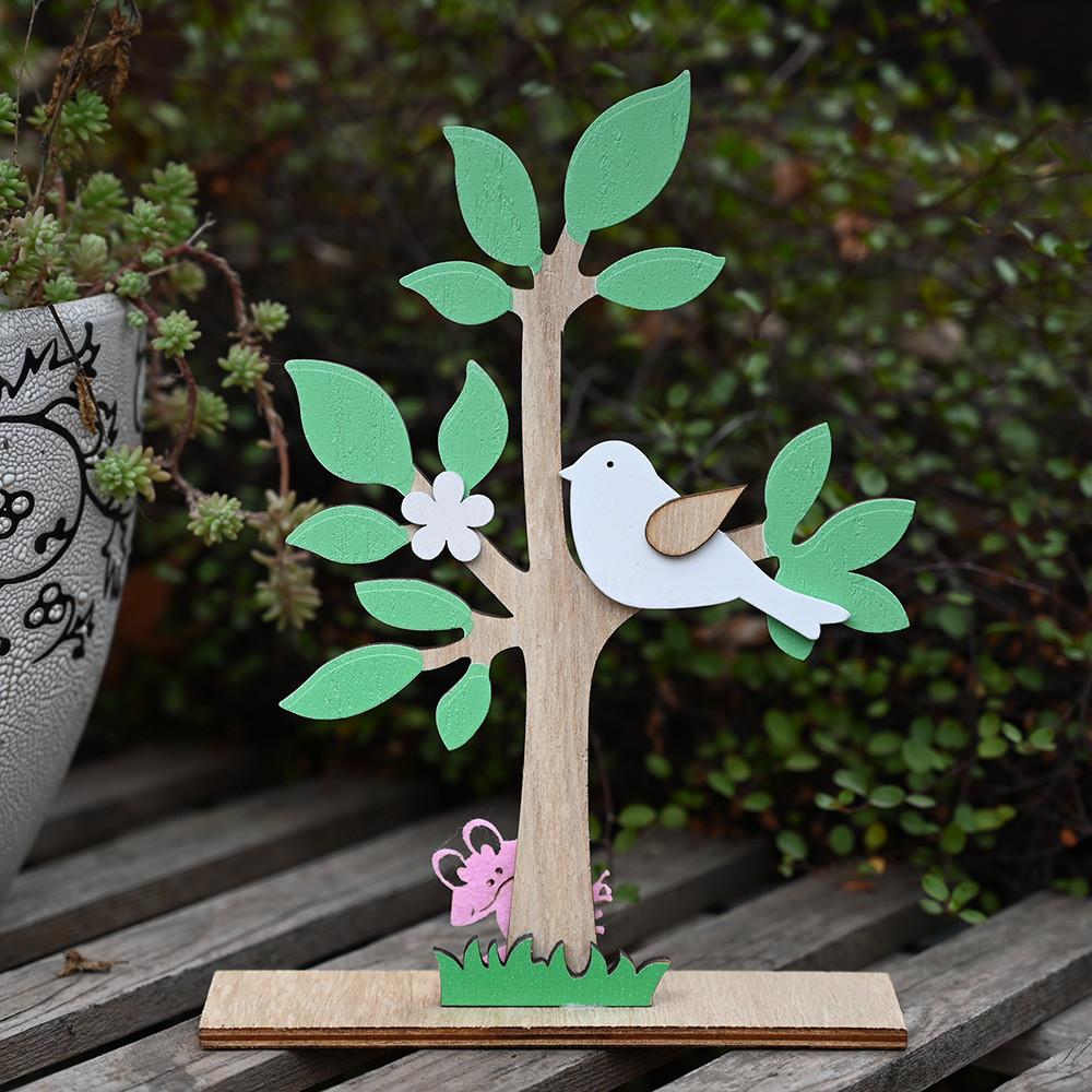 Charming Easter Wooden Tree Decoration Featuring Colorful Birds And Flowers For Festive Decor Home
Charming Easter Wooden Tree Decoration Featuring Colorful Birds And Flowers For Festive Decor Home