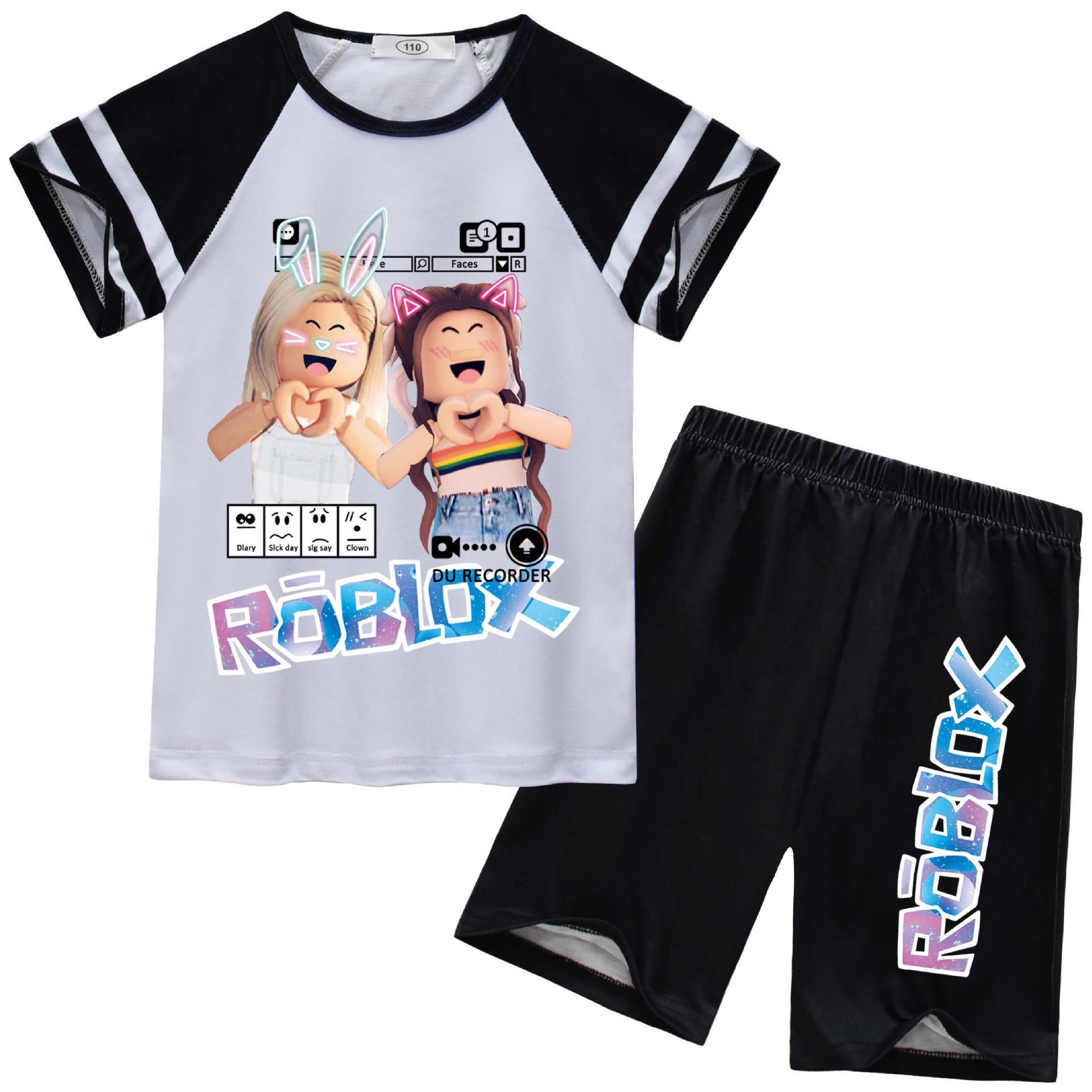 Children S Short-Sleeved Set Roblox Printed Medium And Older Children S Loungewear Set Two-Piece Set 92421 110
Children S Short-Sleeved Set Roblox Printed Medium And Older Children S Loungewear Set Two-Piece Set 92421 110