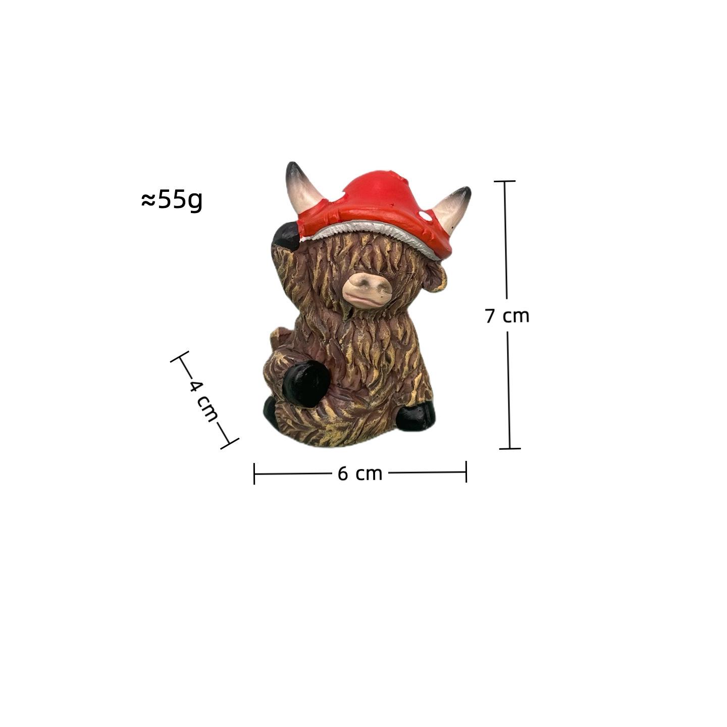 Summer Garden Yak Mushroom Resin Ornaments for Outdoor Landscape Decor
Summer Garden Yak Mushroom Resin Ornaments for Outdoor Landscape Decor