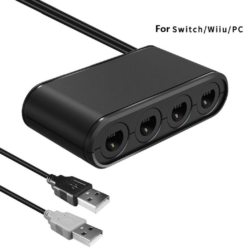 4 порта, адаптер контроллера 3 в 1 для Nintendo Switch, Wii U и ПК, USB-переключатель, адаптер контроллера GameCube
4 порта, адаптер контроллера 3 в 1 для Nintendo Switch, Wii U и ПК, USB-переключатель, адаптер контроллера GameCube