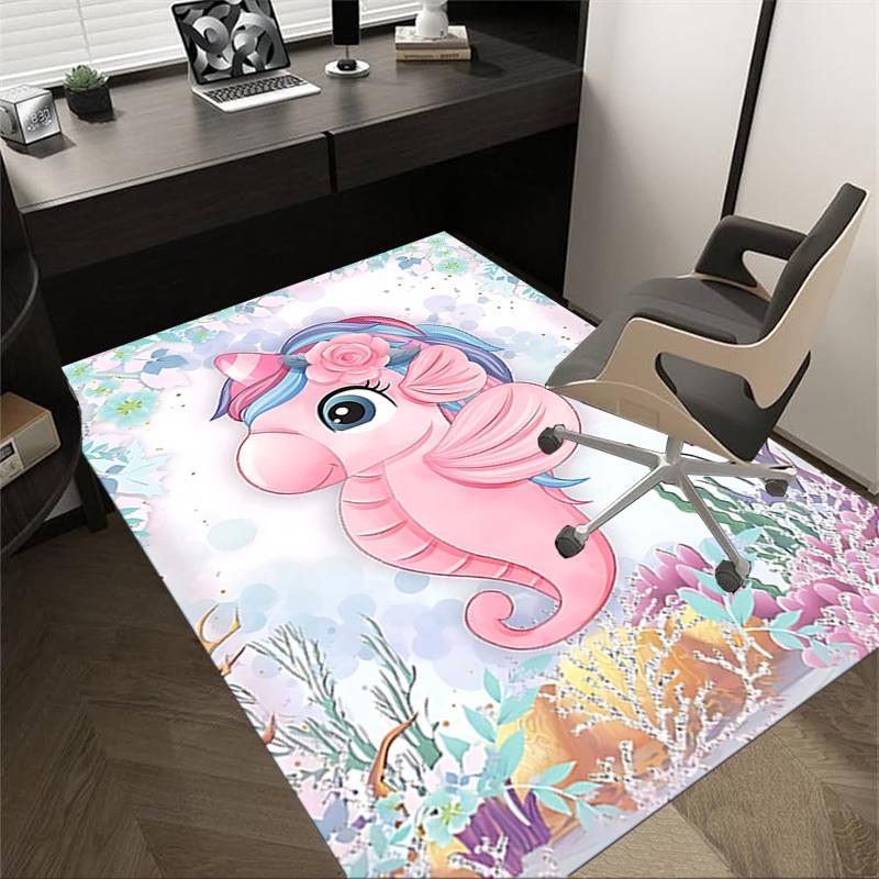1PC Seahorse Flower Non-Slip Floor carpet, Office, family, bedroom, Studio - Large Area Rug, Vibrant Colors, Longlasting Material-X426 60cm by 90cm
1PC Seahorse Flower Non-Slip Floor carpet, Office, family, bedroom, Studio - Large Area Rug, Vibrant Colors, Longlasting Material-X426 60cm by 90cm