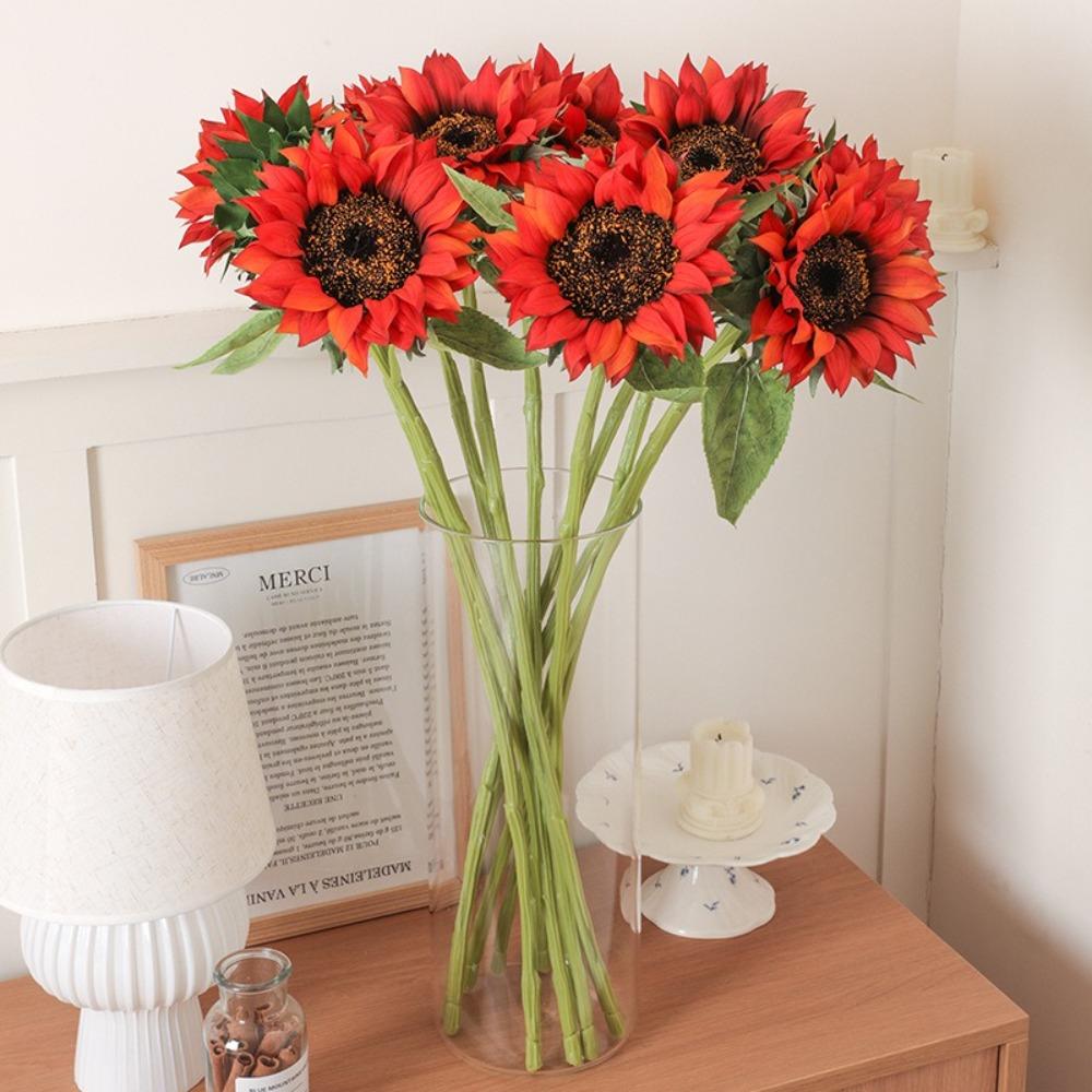 Non-Fading Oil Painting Sunflower Flower Handmade Silk Fake Flowers Dining Table помаранчевий
Non-Fading Oil Painting Sunflower Flower Handmade Silk Fake Flowers Dining Table помаранчевий