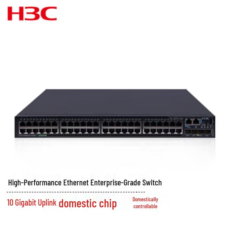 H3C S5560-54C-EI-G-H1 Ethernet Switch
H3C S5560-54C-EI-G-H1 Ethernet Switch
