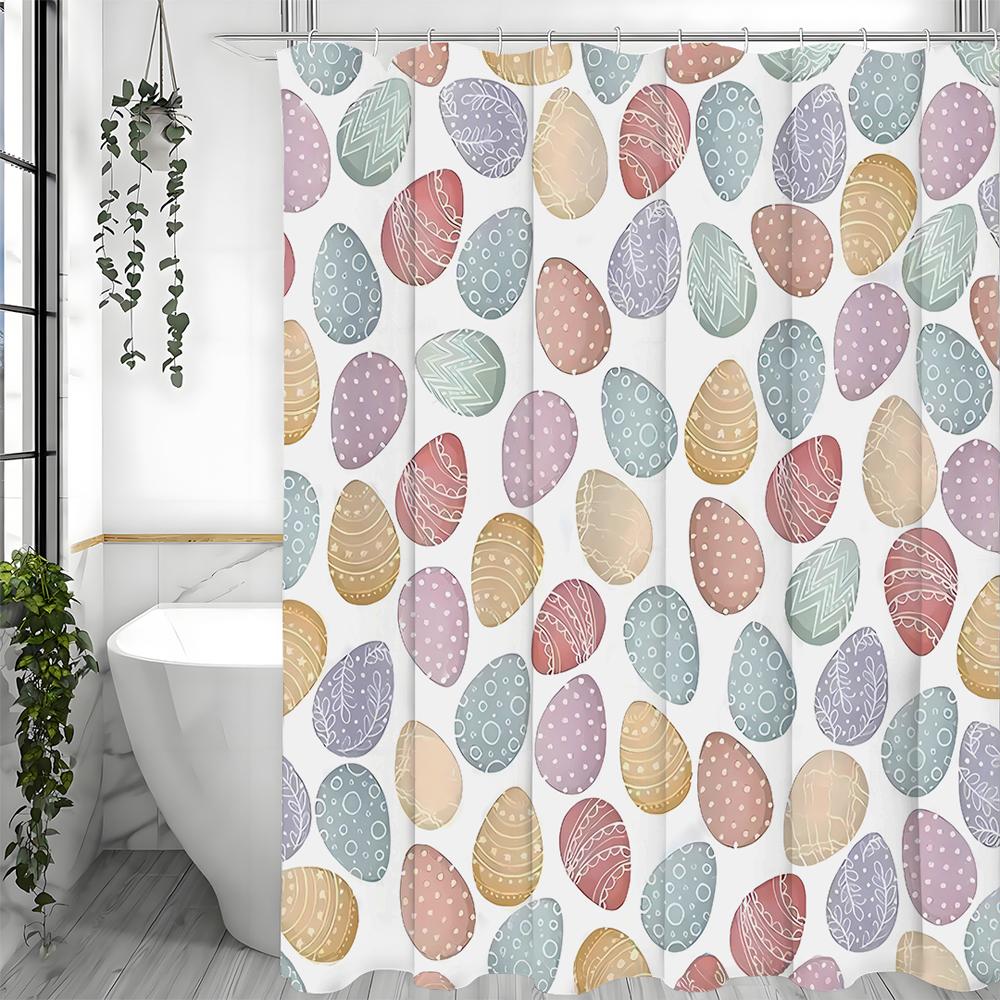 Easter Egg Shower Curtain, Easter Eggs, Spring Decorations, Happy Easter, Bathroom Decorative Shower Curtain, Waterproof Shower 90*180cm
Easter Egg Shower Curtain, Easter Eggs, Spring Decorations, Happy Easter, Bathroom Decorative Shower Curtain, Waterproof Shower 90*180cm