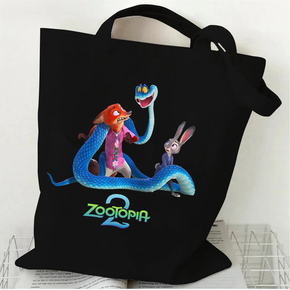 Zootopia 2 movie-themed printed canvas bag, handbag shoulder bag, trendy student canvas bag 0212 KTB 39*34cm
Zootopia 2 movie-themed printed canvas bag, handbag shoulder bag, trendy student canvas bag 0212 KTB 39*34cm